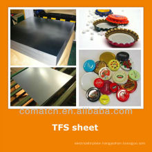 EN10202 standard Tin free steel sheet for bottle cap